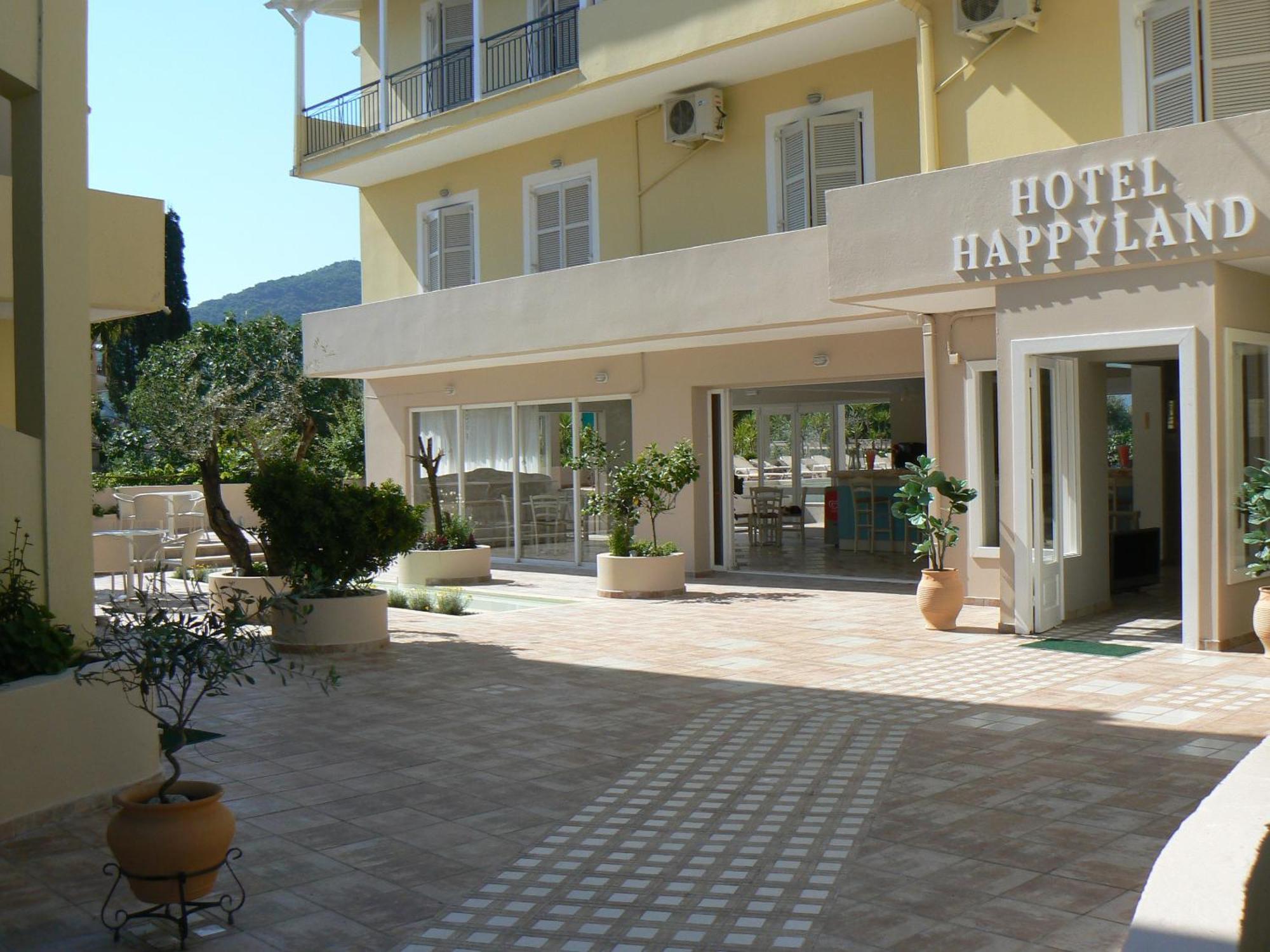 Happyland Hotel Apartments Nydri  Dış mekan fotoğraf